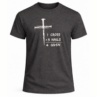 Load image into Gallery viewer, 1 Cross Three Nails Forgiven T-Shirt - Men's