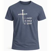 Load image into Gallery viewer, 1 Cross Three Nails Forgiven T-Shirt - Men's