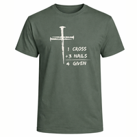Load image into Gallery viewer, 1 Cross Three Nails Forgiven T-Shirt - Men's