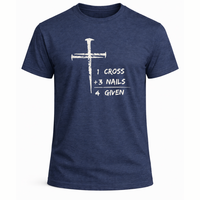 Load image into Gallery viewer, 1 Cross Three Nails Forgiven T-Shirt - Men's