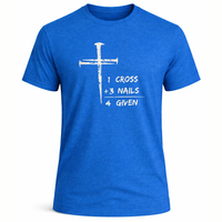 Load image into Gallery viewer, 1 Cross Three Nails Forgiven T-Shirt - Men's