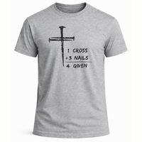 Load image into Gallery viewer, 1 Cross Three Nails Forgiven T-Shirt - Men's