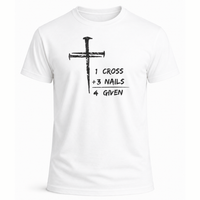 Load image into Gallery viewer, 1 Cross Three Nails Forgiven T-Shirt - Men's