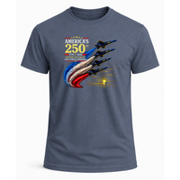 Load image into Gallery viewer, America's 250th: God, Family &amp; Freedom T-Shirt