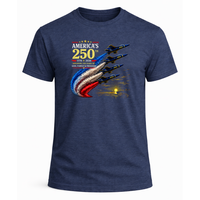Load image into Gallery viewer, America's 250th: God, Family &amp; Freedom T-Shirt