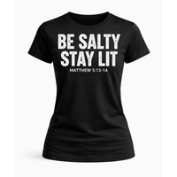 Load image into Gallery viewer, Be Salty Stay Lit T-Shirt
