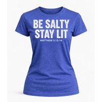 Load image into Gallery viewer, Be Salty Stay Lit T-Shirt