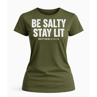 Load image into Gallery viewer, Be Salty Stay Lit T-Shirt