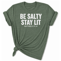 Load image into Gallery viewer, Be Salty Stay Lit T-Shirt