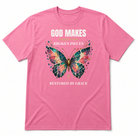 Load image into Gallery viewer, God Makes Beauty From Broken Pieces T-Shirt - Women's Fit