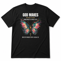 Load image into Gallery viewer, God Makes Beauty From Broken Pieces T-Shirt - Women's Fit