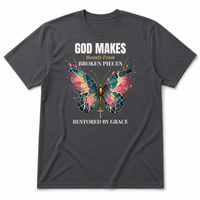 Load image into Gallery viewer, God Makes Beauty From Broken Pieces T-Shirt - Women's Fit