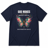 Load image into Gallery viewer, God Makes Beauty From Broken Pieces T-Shirt - Women's Fit