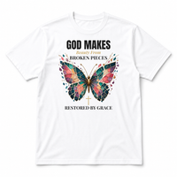 Load image into Gallery viewer, God Makes Beauty From Broken Pieces T-Shirt - Women's Fit