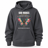 Load image into Gallery viewer, God Makes Beauty From Broken Pieces Hoodie