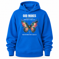 Load image into Gallery viewer, God Makes Beauty From Broken Pieces Hoodie