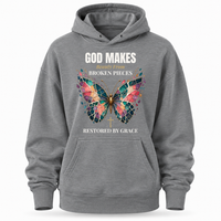 Load image into Gallery viewer, God Makes Beauty From Broken Pieces Hoodie