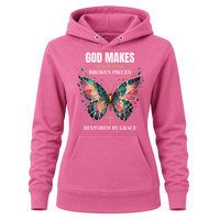 Load image into Gallery viewer, God Makes Beauty From Broken Pieces Hoodie