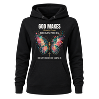 Load image into Gallery viewer, God Makes Beauty From Broken Pieces Hoodie