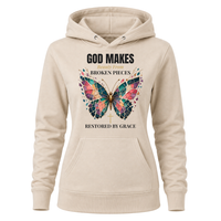 Load image into Gallery viewer, God Makes Beauty From Broken Pieces Hoodie