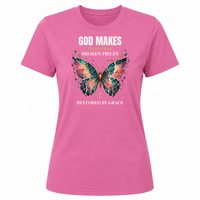 Load image into Gallery viewer, God Makes Beauty From Broken Pieces T-Shirt - Women's Fit