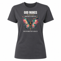 Load image into Gallery viewer, God Makes Beauty From Broken Pieces T-Shirt - Women's Fit