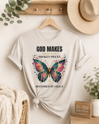 Load image into Gallery viewer, God Makes Beauty From Broken Pieces T-Shirt