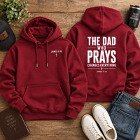 Load image into Gallery viewer, The Dad Who Prays Hoodie
