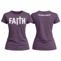 Load image into Gallery viewer, Faith T-Shirt - Front &amp; Back Design