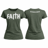 Load image into Gallery viewer, Faith T-Shirt - Front &amp; Back Design