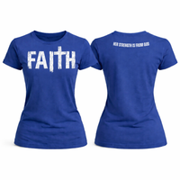 Load image into Gallery viewer, Faith T-Shirt - Front &amp; Back Design