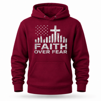 Load image into Gallery viewer, Faith Over Fear Hoodie - Men's