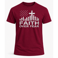 Load image into Gallery viewer, Faith Over Fear T-Shirt - Men's