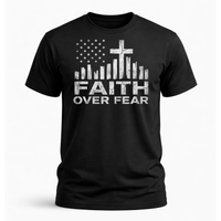 Load image into Gallery viewer, Faith Over Fear T-Shirt - Men's