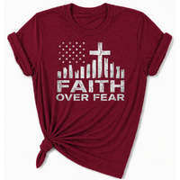Load image into Gallery viewer, Faith Over Fear T-Shirt - Unisex
