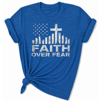 Load image into Gallery viewer, Faith Over Fear T-Shirt - Unisex