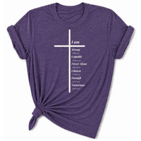Load image into Gallery viewer, Who God Says I Am T-Shirt