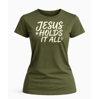 Load image into Gallery viewer, Jesus Holds It All T-Shirt