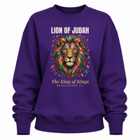 Load image into Gallery viewer, Lion of Judah Crewneck Sweatshirt