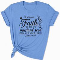 Load image into Gallery viewer, Mustard Seed Faith T-Shirt - Unisex