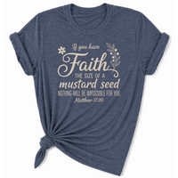 Load image into Gallery viewer, Mustard Seed Faith T-Shirt - Unisex
