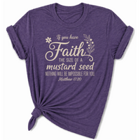 Load image into Gallery viewer, Mustard Seed Faith T-Shirt - Unisex