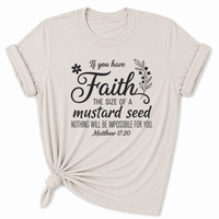 Load image into Gallery viewer, Mustard Seed Faith T-Shirt - Unisex