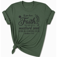 Load image into Gallery viewer, Mustard Seed Faith T-Shirt - Unisex