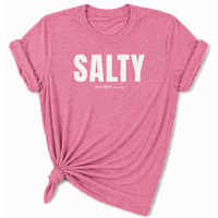 Load image into Gallery viewer, Salt of the Earth Christian T-Shirt in Azalea | Faith Plus 3