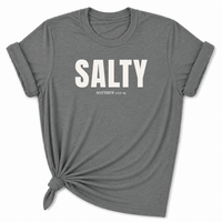Load image into Gallery viewer, Salt of the Earth Christian T-Shirt in Sport Gray | Faith Plus 3