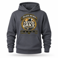 Load image into Gallery viewer, The Gospel Movement - Saved By Grace Hoodie - Men's