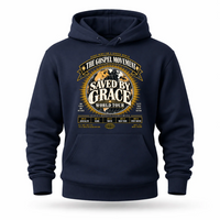 Load image into Gallery viewer, The Gospel Movement - Saved By Grace Hoodie - Men's