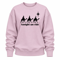 Load image into Gallery viewer, Tonight We Ride Crewneck Sweatshirt