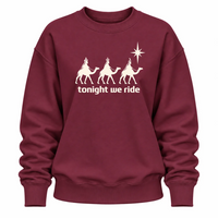 Load image into Gallery viewer, Tonight We Ride Crewneck Sweatshirt